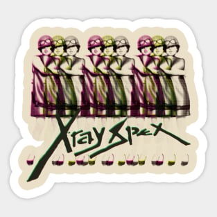 X-Ray Spex Sticker